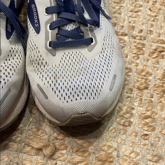 Brooks Gray and Navy Athletic Sneakers - Picture 6 of 9